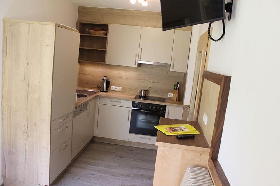 Apartment, 2 Double Beds | Private kitchen | Highchair