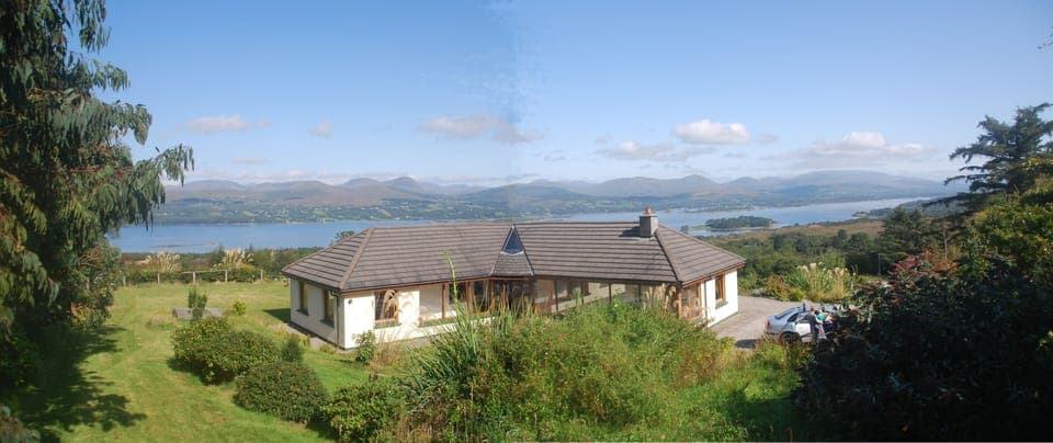 Overview from behind house