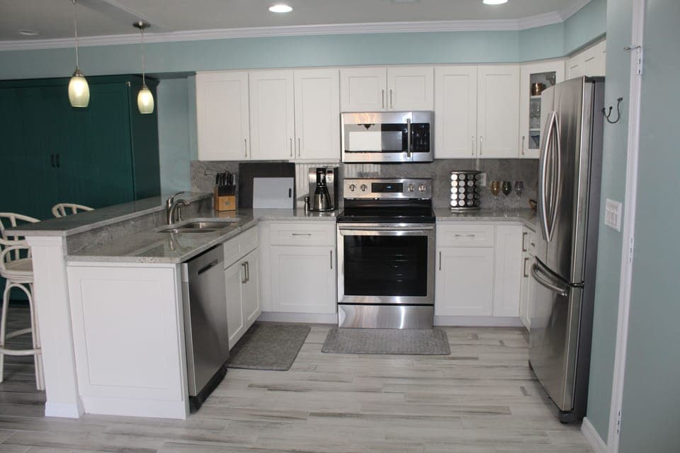A chef's delight - a fully equipped kitchen