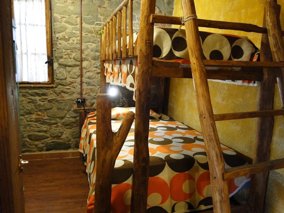 Bedroom with bunk beds in annex