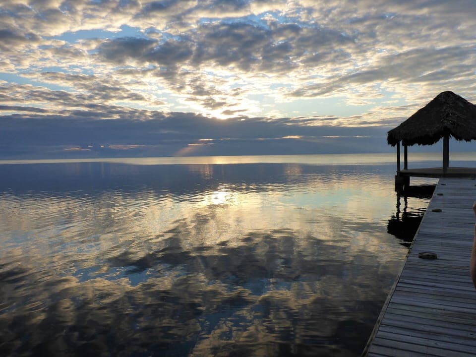 Sunrise from the beach