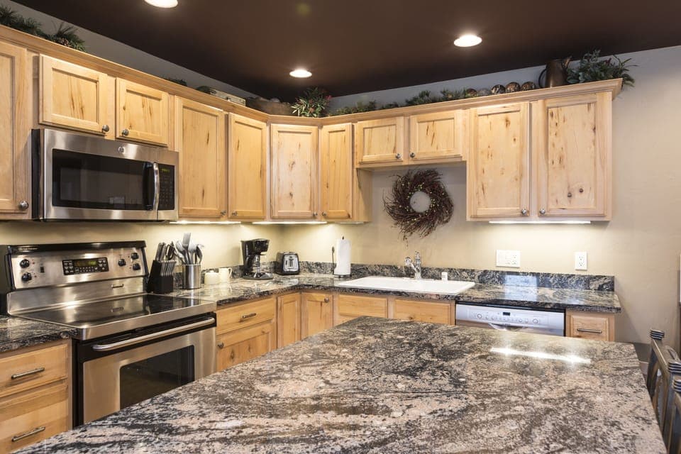 Updated kitchen.