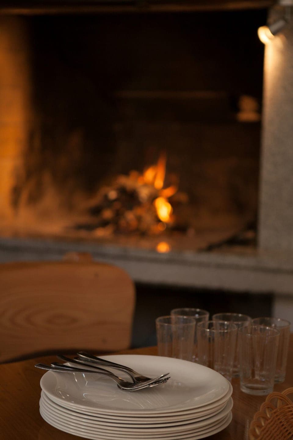 Stone house Marino Trogir coal stove