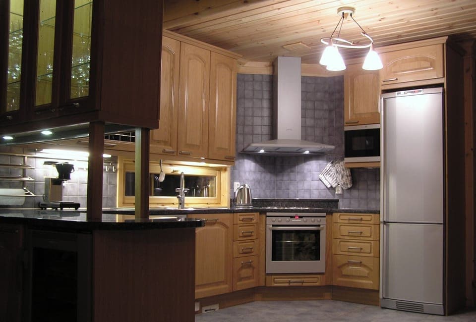 Kitchen of Main house.