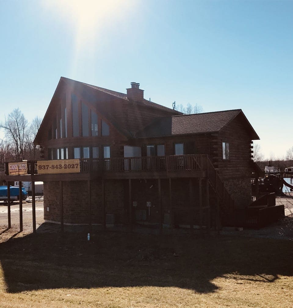 Indian Hallow Blue Jacket Cabin