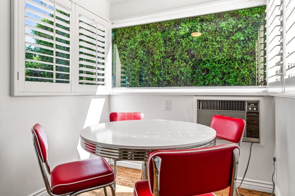 Breakfast Nook with Garden Views