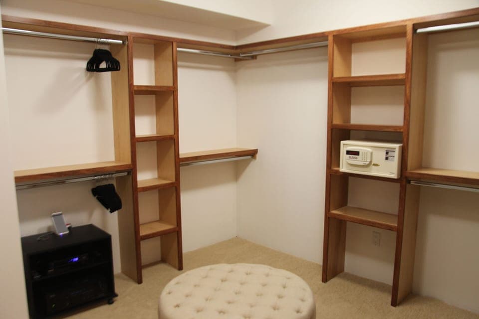 Master closet