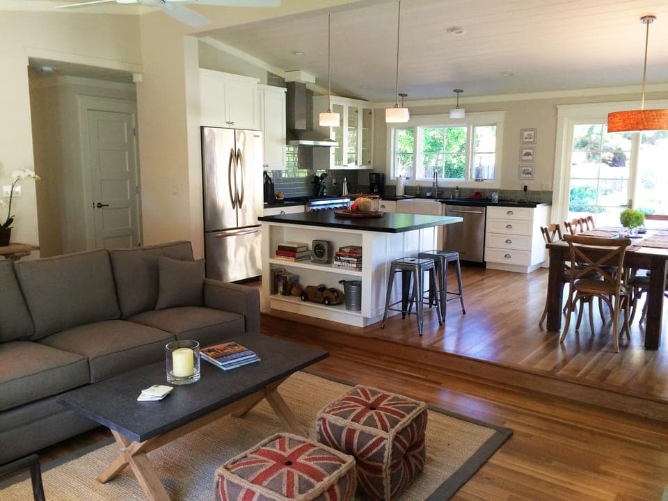 Open Plan living and dining area