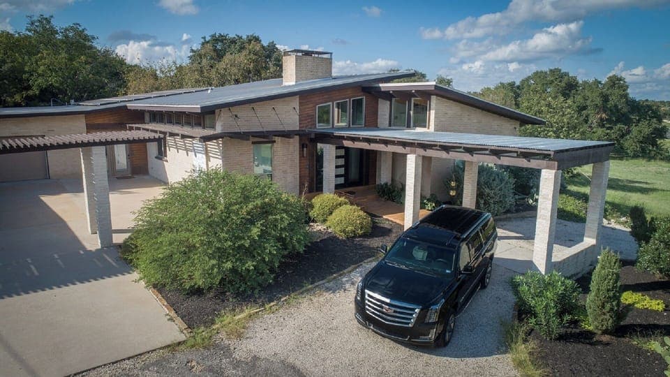 Ariel View of the entrance