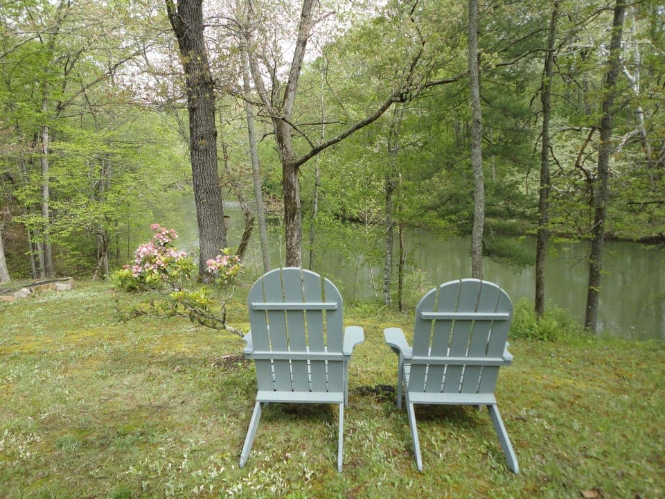 What a view! All seasons are beautiful at Cottage on Craig.