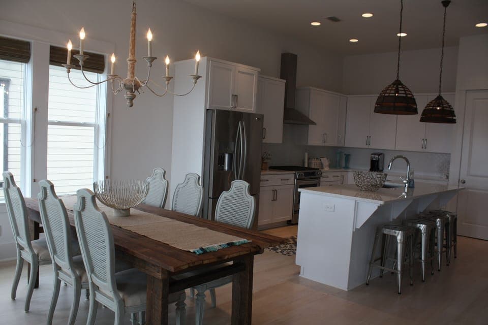 Second Level Kitchen and Dining