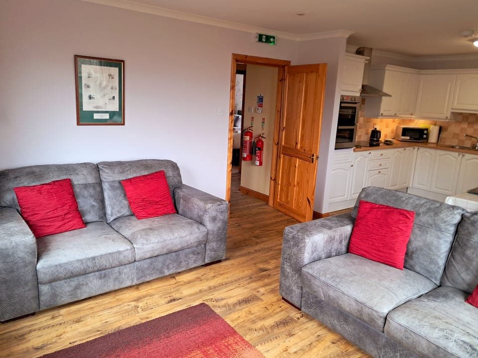 Cottage, Multiple Beds, Accessible, Garden View | Living area | LCD TV, DVD player