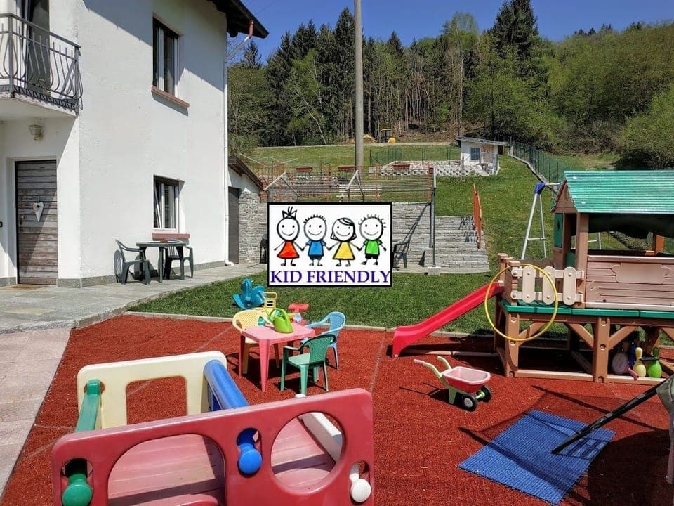 The kid friendly holiday house with garden and playground