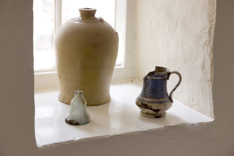 Found in the wall during the renovation