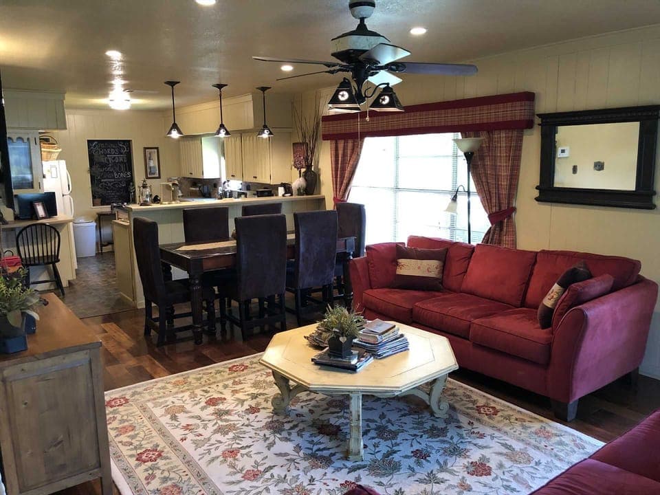 Cooks love the setup at Rocky River! "The kitchen is well stocked with cooking essentials, better than any other Airbnb I've been to," our recent guest Shannon told us.