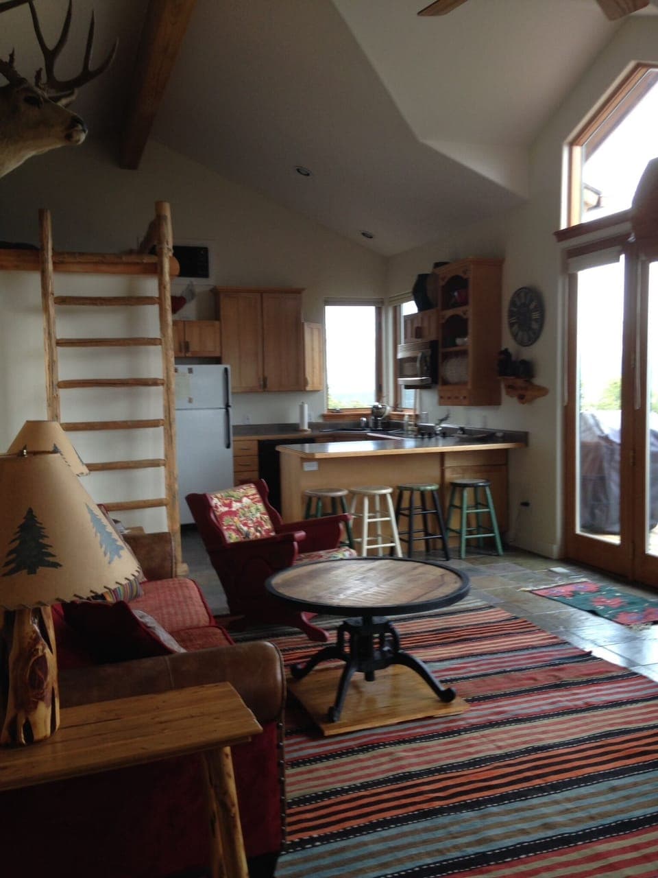 Living Room, kitchen and loft