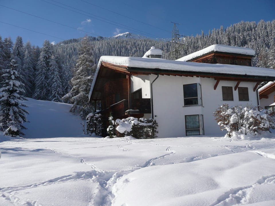 House in winter