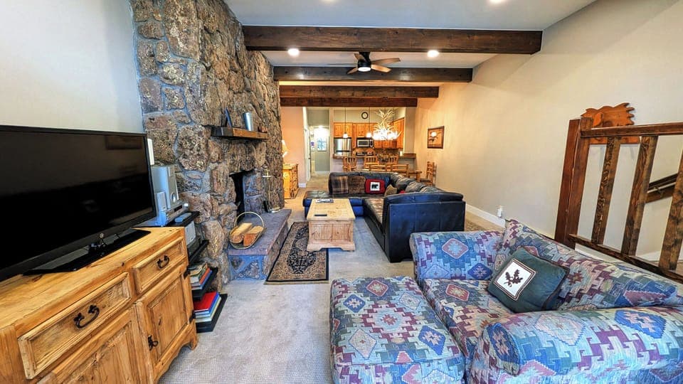 Beaver Creek West Condo #15 living room & kitchen