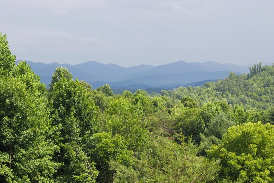 Amazing view off the deck