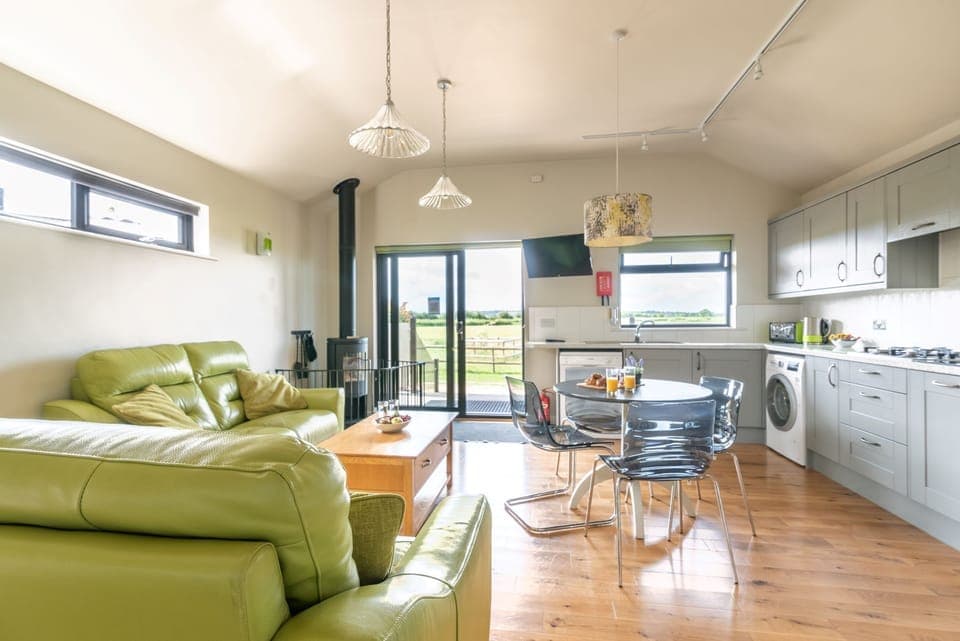 Open plan living area