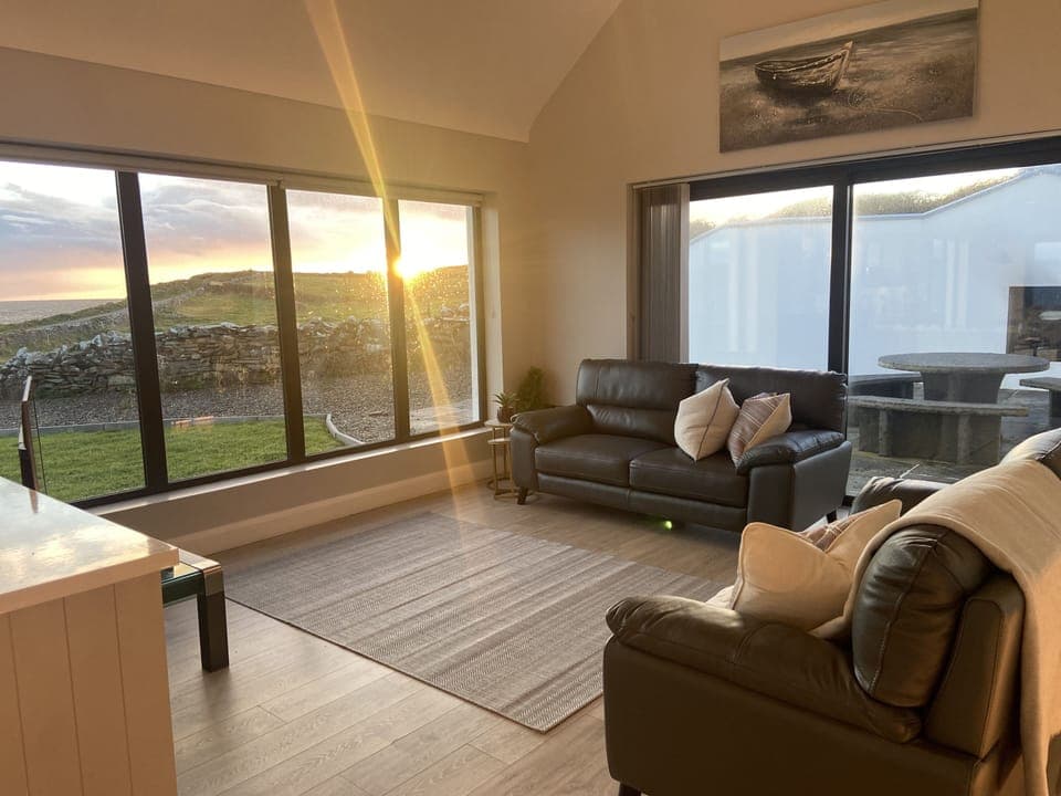 Living area with spectacular ocean views