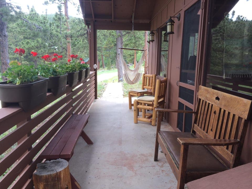 Covered porch