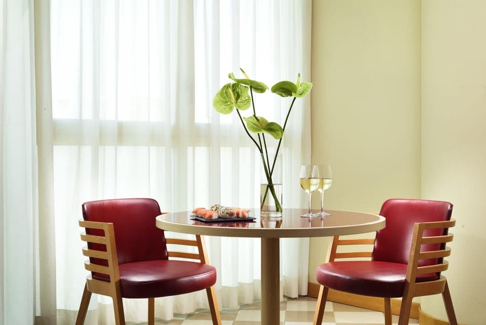 Minibar, in-room safe, desk, blackout drapes