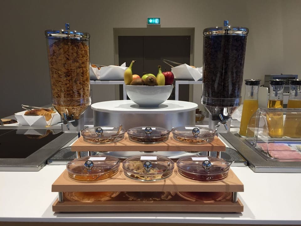 Daily buffet breakfast (EUR 11.99 per person)