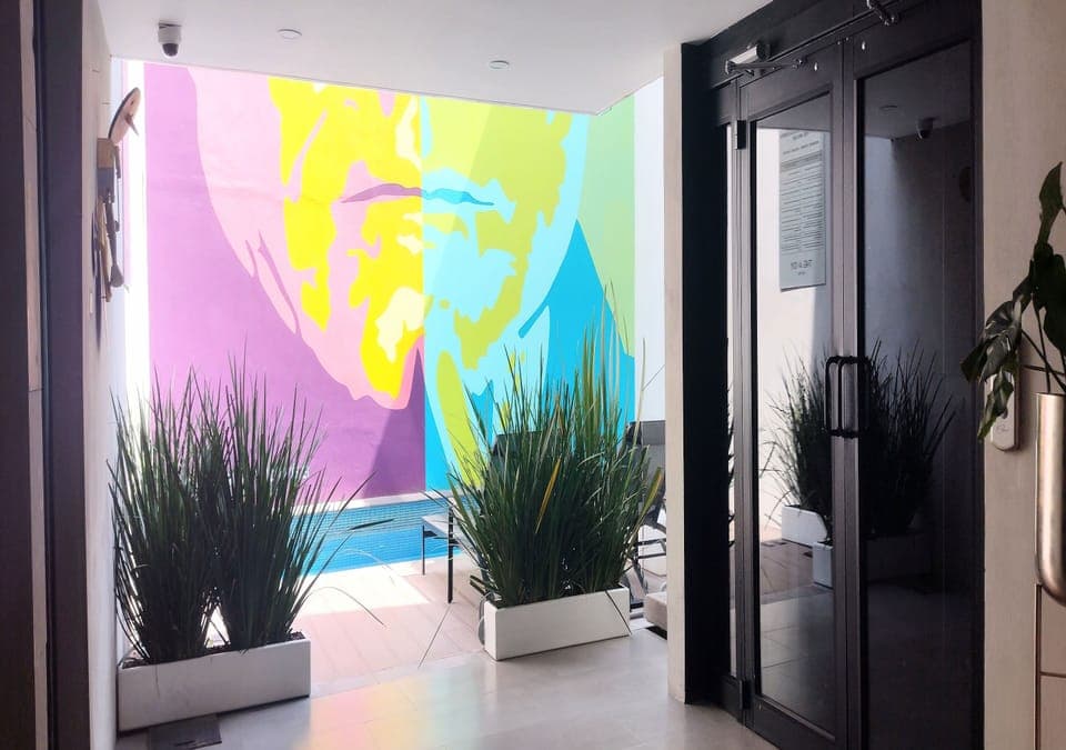 Seasonal outdoor pool, open 9:00 AM to 9:00 PM, sun loungers