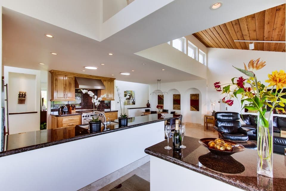 Kitchen and Family Room