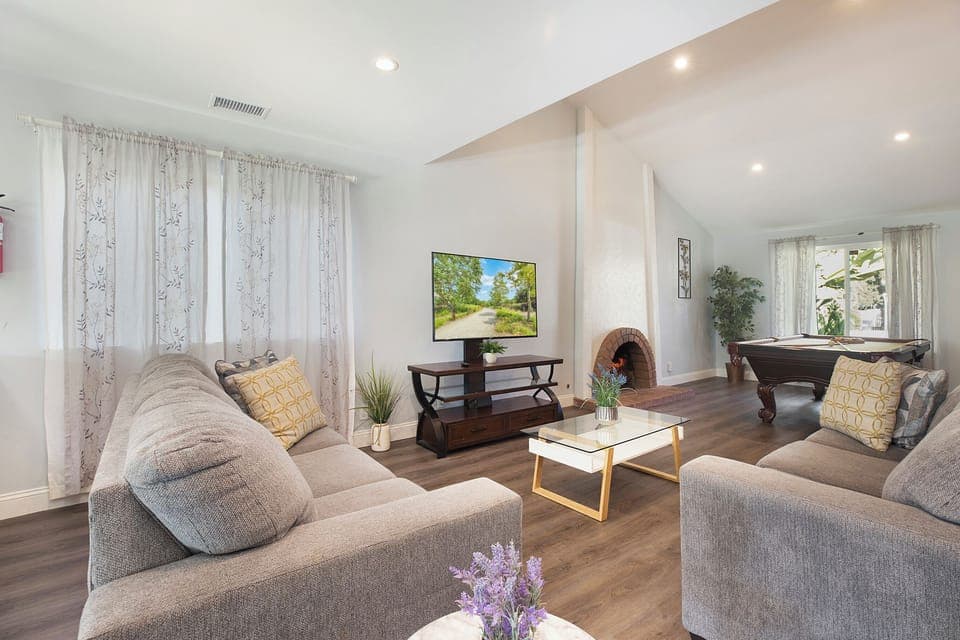 Relax in the comfort of this living room.