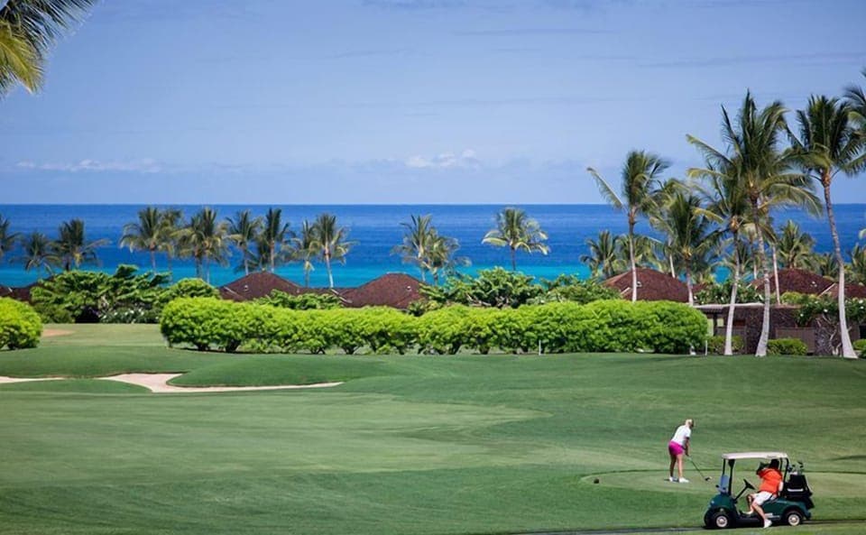 Fairway Villa 120A is perfect for Family or Friends - Enjoy Playing Golf on the Hualalai Resort Course