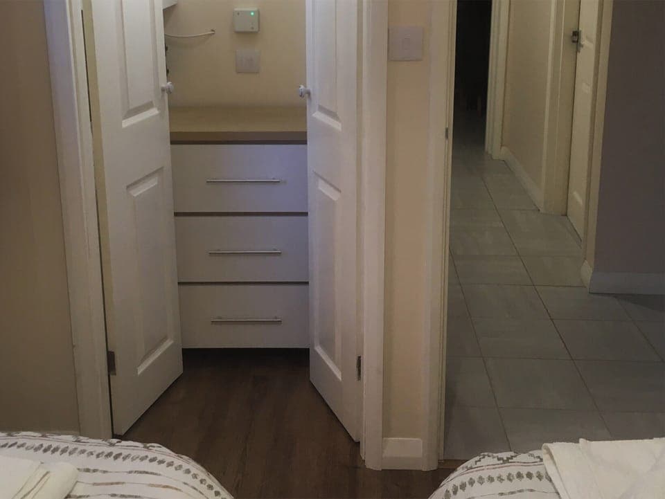 Twin bedroom | Flat 1 Portman House, Shanklin