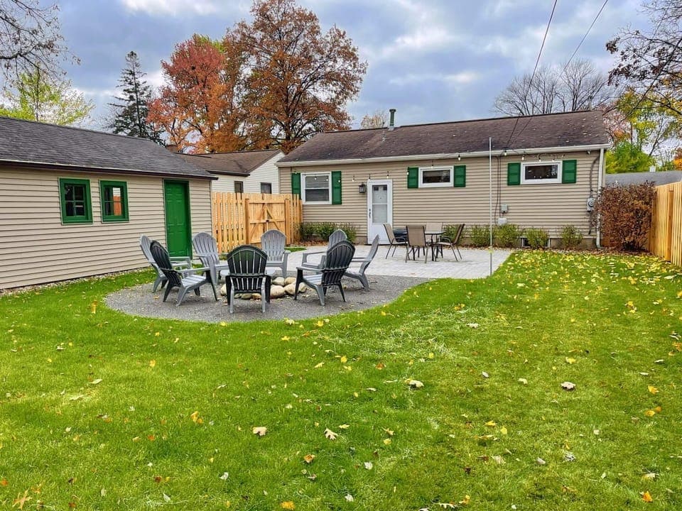 rear patio
