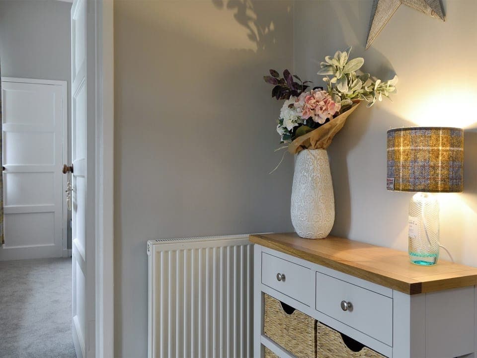 Hallway to bedrooms | The Old School House Cottage, Kettins, near Blairgowrie