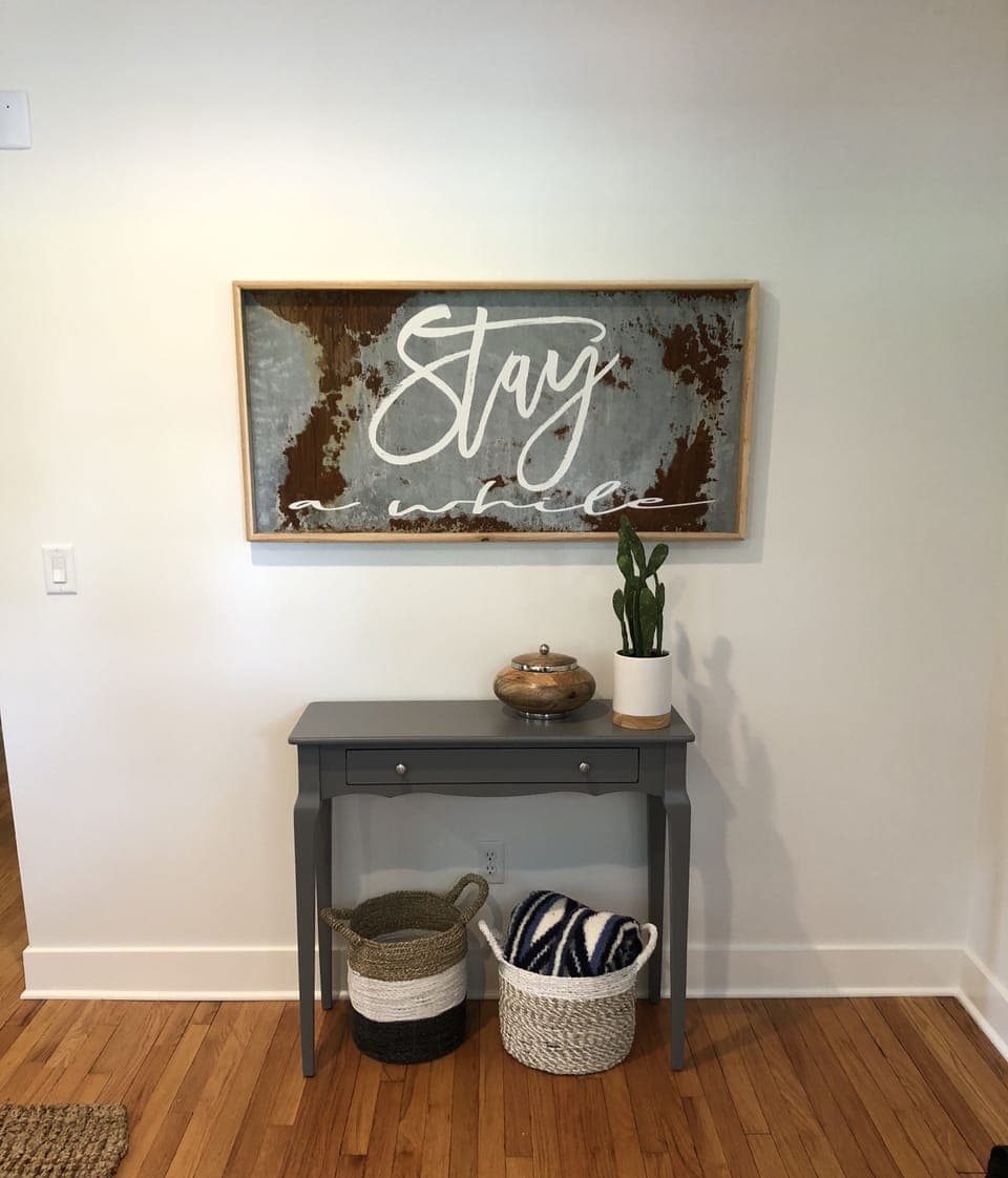 Entryway...Stay a while!
