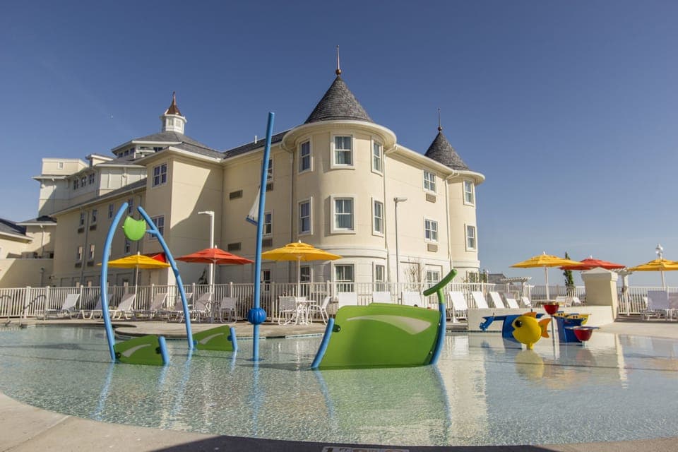 Indoor pool, outdoor pool, pool umbrellas, sun loungers