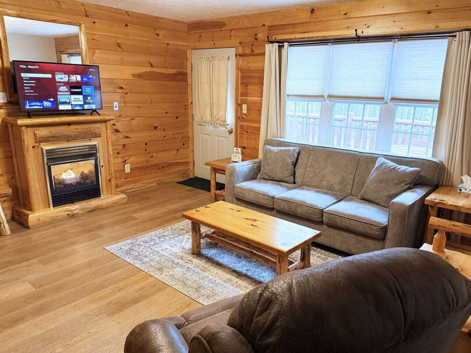 Living Room with Fireplace