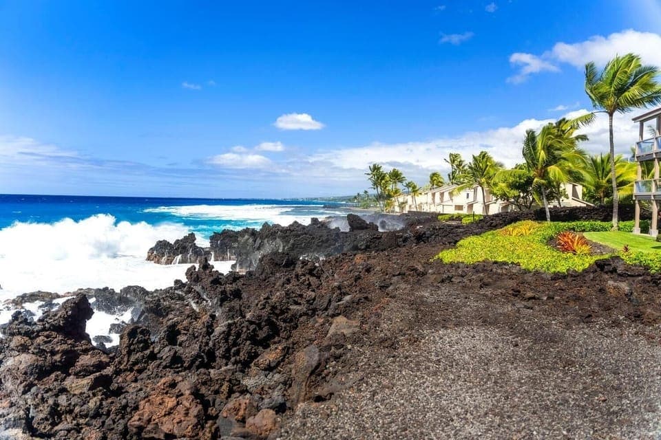 Condo, Multiple Beds, Ocean View (Keauhou Kona Surf & Racquet Club #3-1) | Beach | Beach nearby