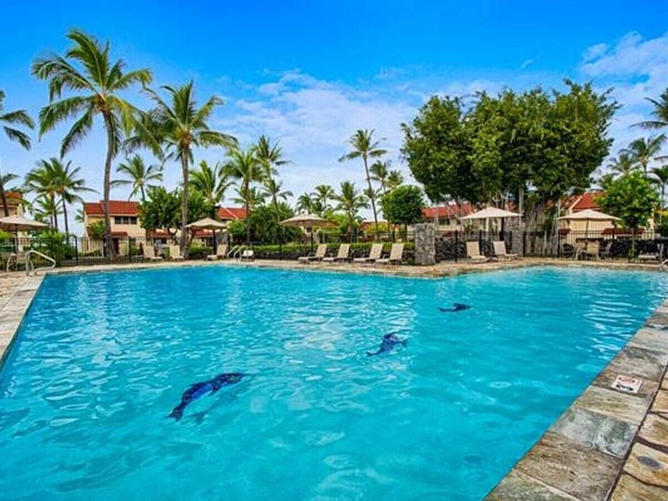 Condo, 1 King Bed, Mountain View (Keauhou Kona Surf & Racquet Club #176) | Pool | Outdoor pool