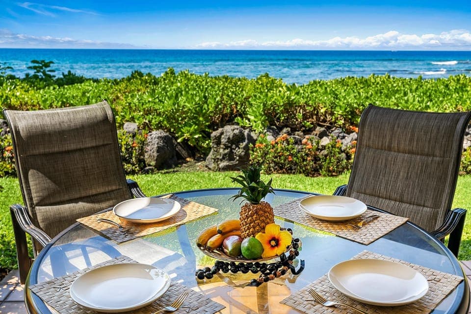 Condo, Multiple Beds (Keauhou Kona Surf & Racket Club Townh) | Outdoor dining