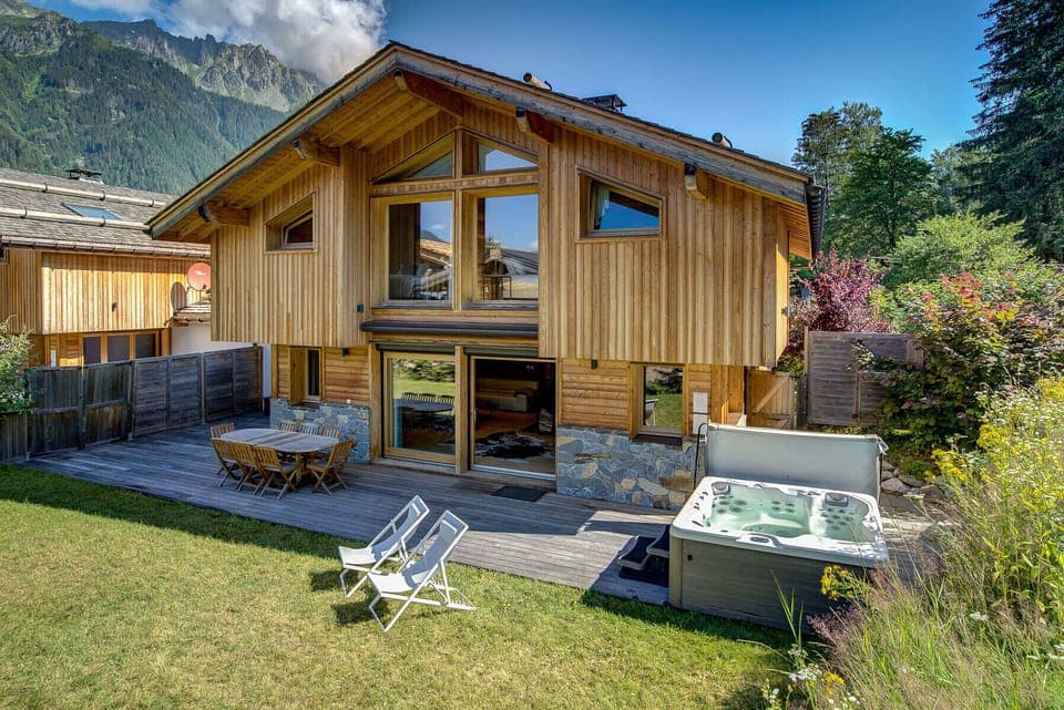 Fantastic location close to Chamonix town centre
