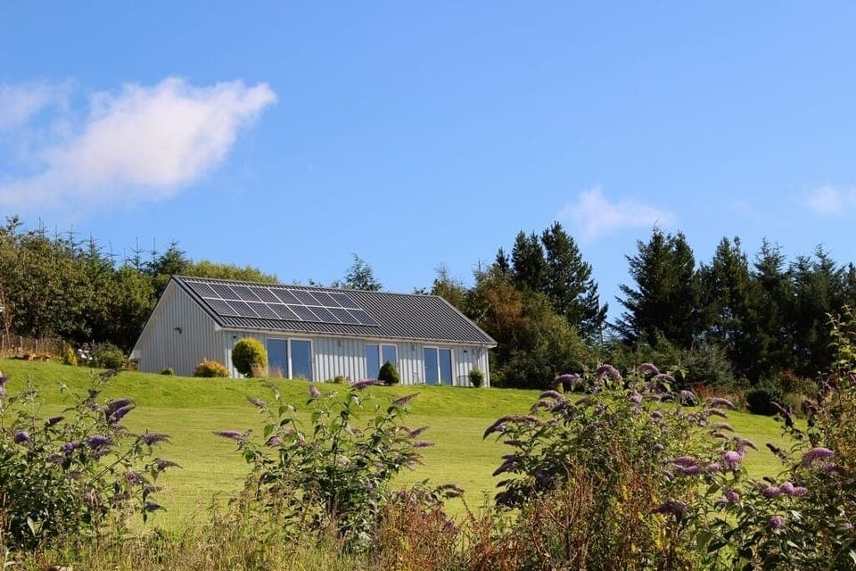 "Druim Buidhe" from the garden