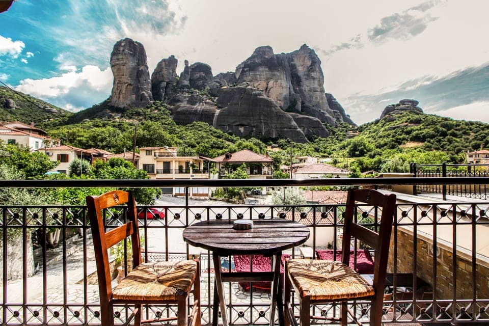 Double Room with Balcony (Meteora View) | Mountain view