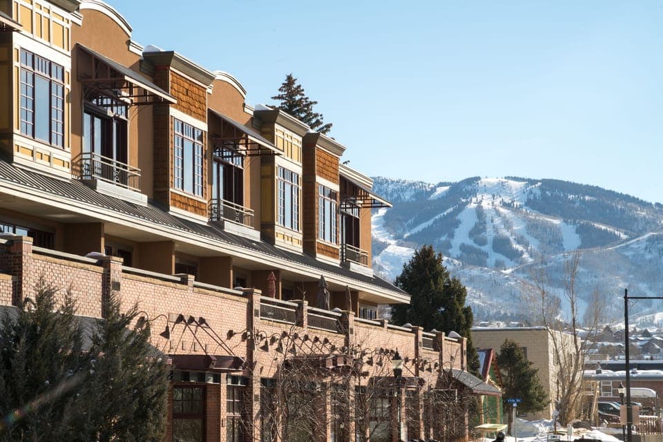 Waterside Village Condos - photo taken from Yampa Street