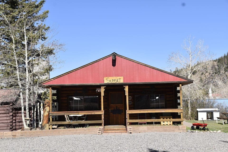 Front of cabin