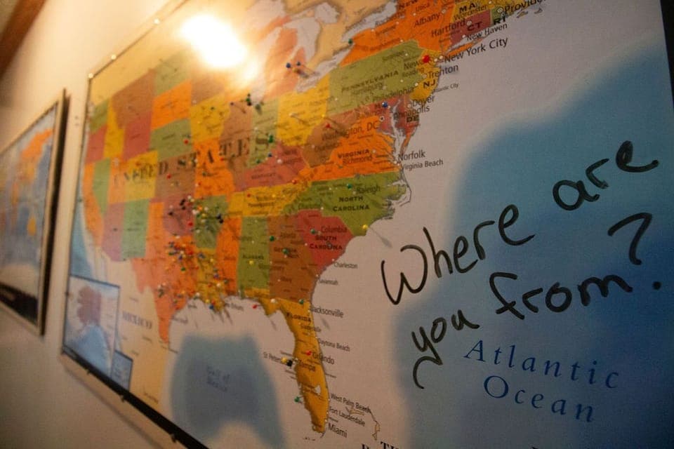 Guests from about 35 states and 15 countries