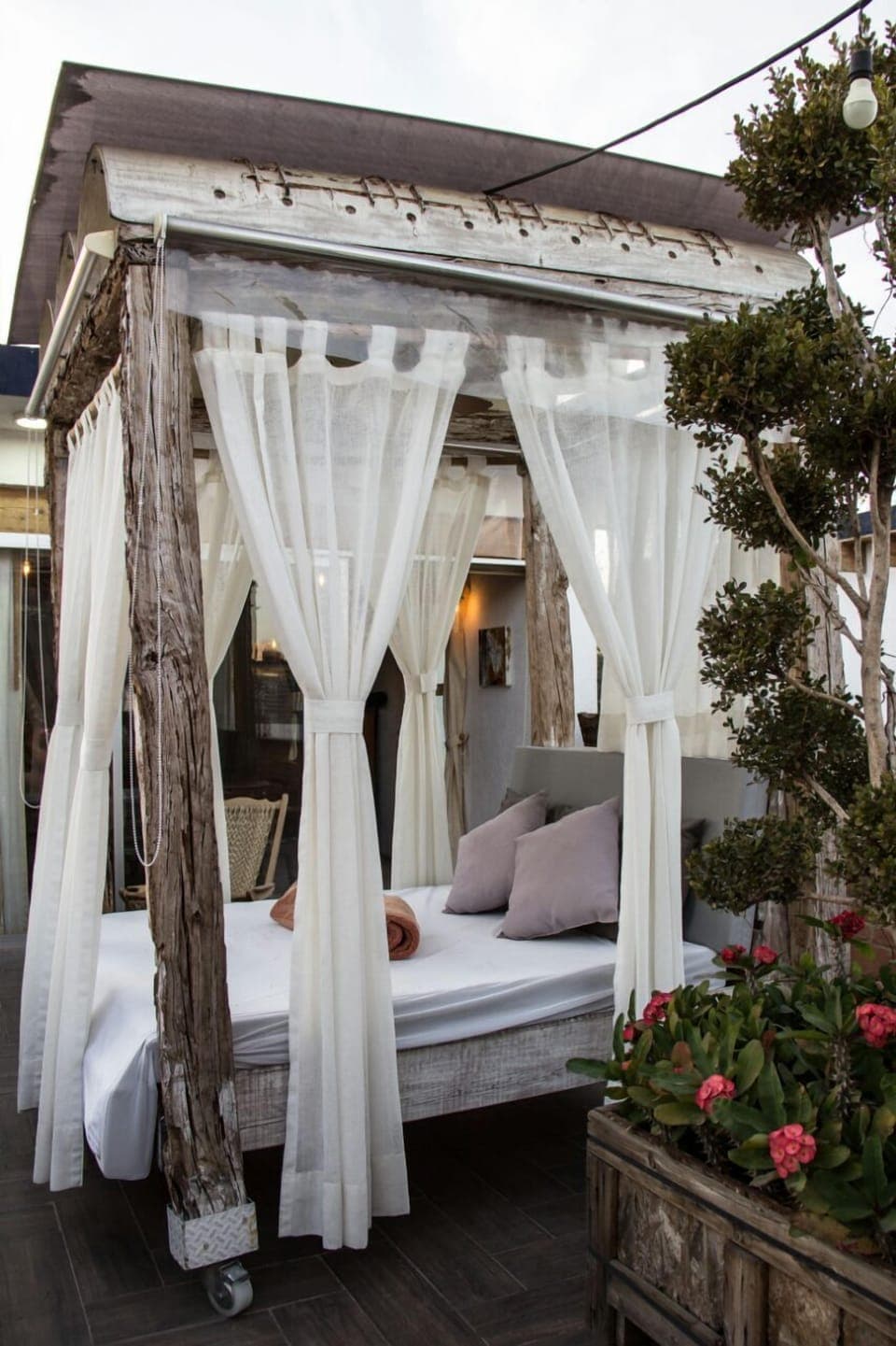 Roof Garden con tumbados de lujo