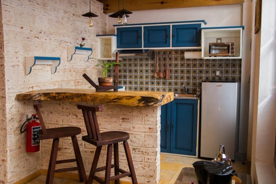 Suites con cocineta completamente equipada. 