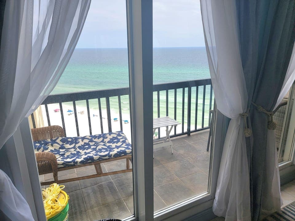 living room view